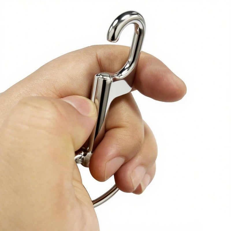 QAVBFA 2 PCS Swivel Bolt Snap Diving Clips – Premium Stainless Steel Single Ended Snap Hooks Buckle for Pet Leash, Scuba Diving, and More (2PCS-Alien Hook 110mm) - Image 5